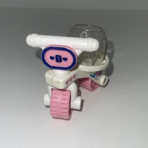 Vtg Fisher Price Toy Smooshees Cuddlers Bike Bicycle For Soft Beth Doll 1987